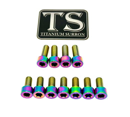 Titanium EXT Ferro Fork Bolt Kits · Titanium Surron, view 17