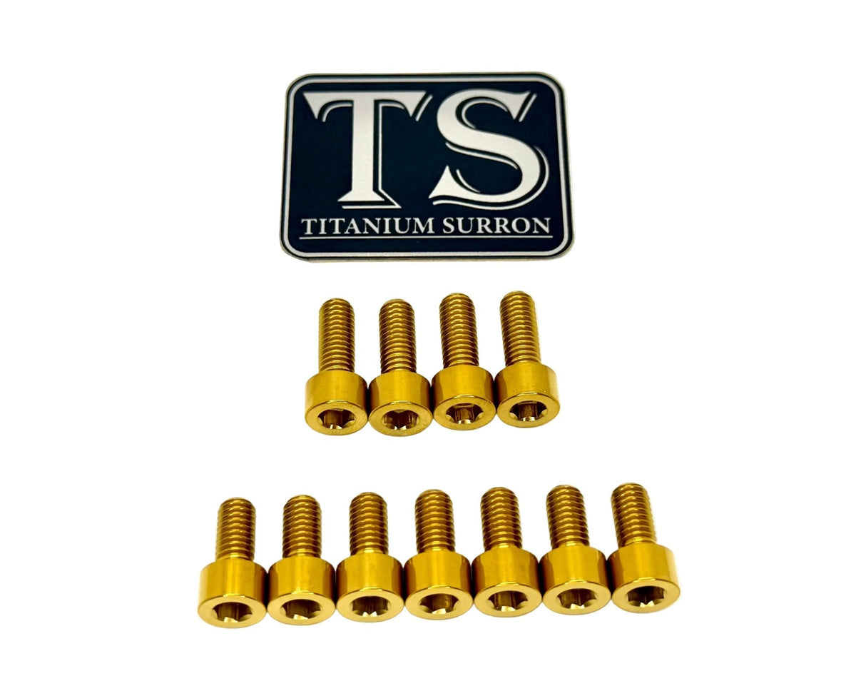 Titanium EXT Ferro Fork Bolt Kits · Titanium Surron, view 13