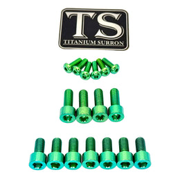Titanium EXT Ferro Fork Bolt Kits · Titanium Surron, view 7