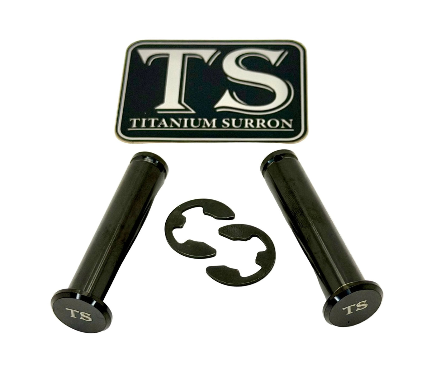 Titanium Foot Peg Pins - Surron Ultra Bee · Titanium Surron, black