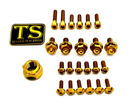 Titanium Front and Rear Wheel Bolt Kit for E-Ride Pro SS, view 11