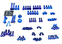 Titanium Full Body Kit - Surron Ultra Bee 113 pcs or 133 pcs · Titanium Surron, blue