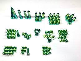 Titanium Full Body Kit - Surron Ultra Bee 113 pcs or 133 pcs · Titanium Surron, green