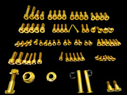 Titanium Full Body Kit - Talaria Komodo · Titanium Surron, gold