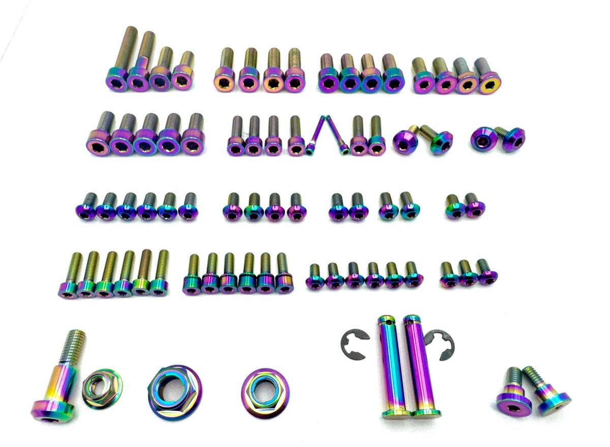 Titanium Full Body Kit - Talaria XXX (86 pcs) · Titanium Surron, rainbow