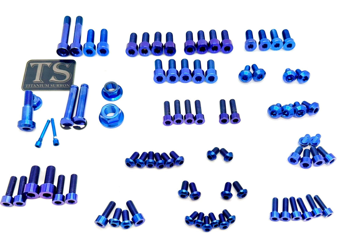 Titanium Full Body Kit - Rerode R1 · Titanium Surron, blue
