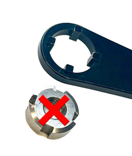 Titanium Jackshaft Nut for Surron, Segway, E-Ride Pro · Titanium Surron, view 8