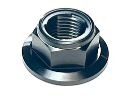 Titanium Jackshaft Nut for Surron, Segway, E-Ride Pro · Titanium Surron, black