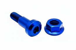 Titanium Kickstand Bolt/ Nut Set- E-Ride Pro, Surron, Segway · Titanium Surron, blue