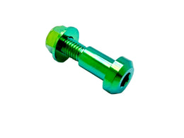 Titanium Kickstand Bolt/ Nut Set- E-Ride Pro, Surron, Segway · Titanium Surron, green