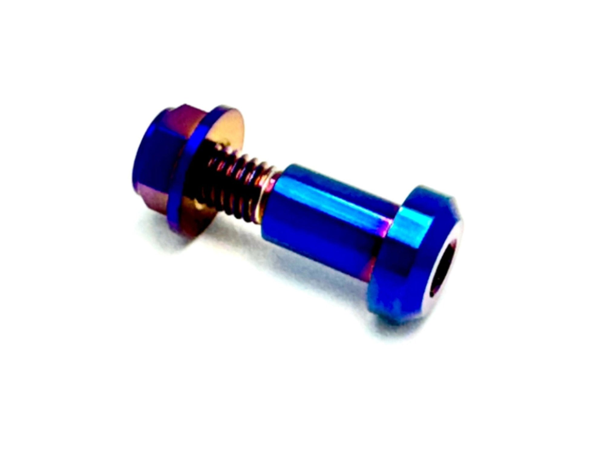 Titanium Kickstand Bolt/ Nut Set- Talaria · Titanium Surron, burnt blue