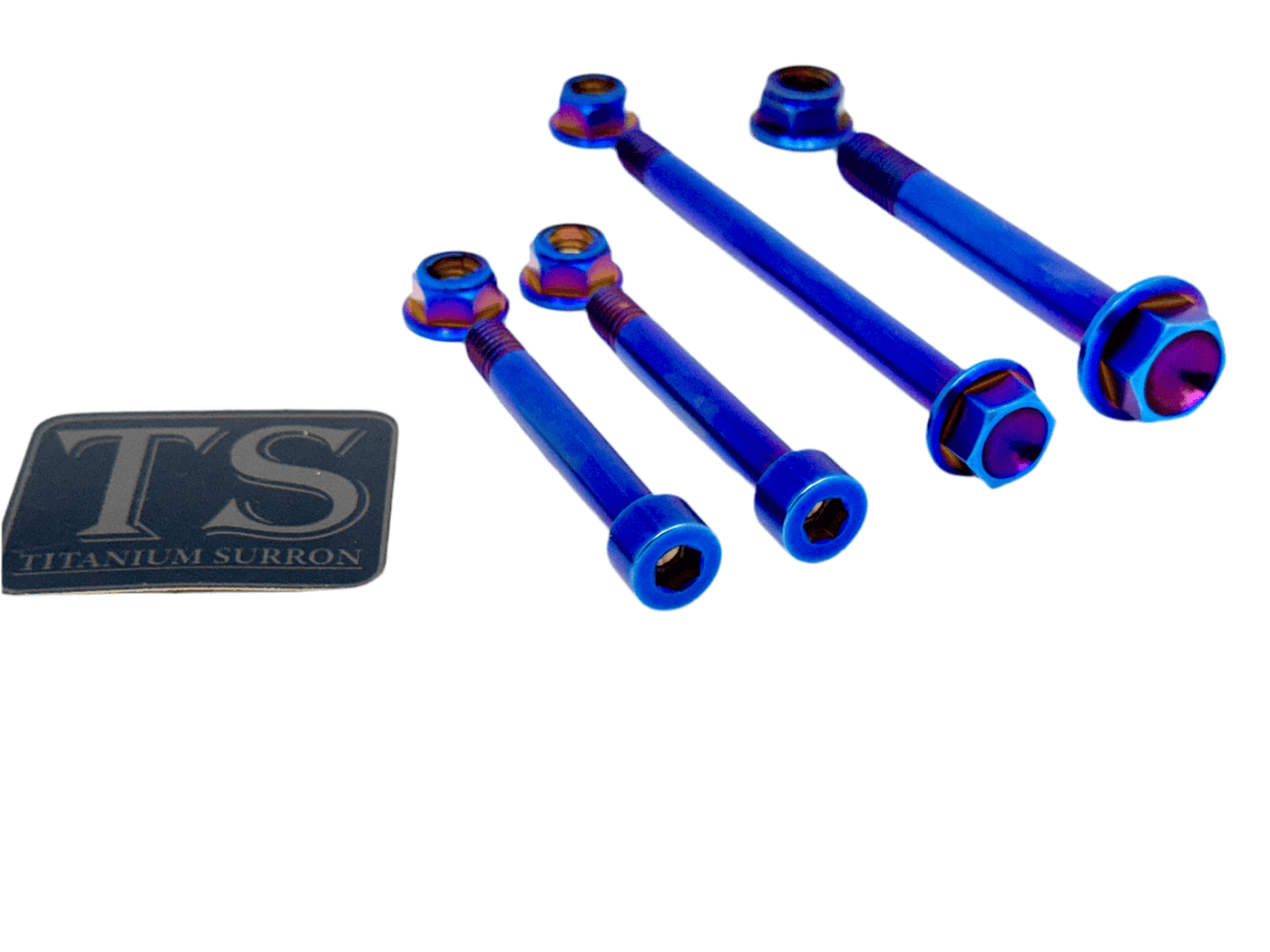 Titanium Linkage / Rear Shock Mount Kit for Altis Sigma · Titanium Surron, view 4