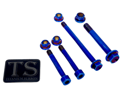 Titanium Motor Mount Bolt Kit for Altis Sigma · Titanium Surron, view 3
