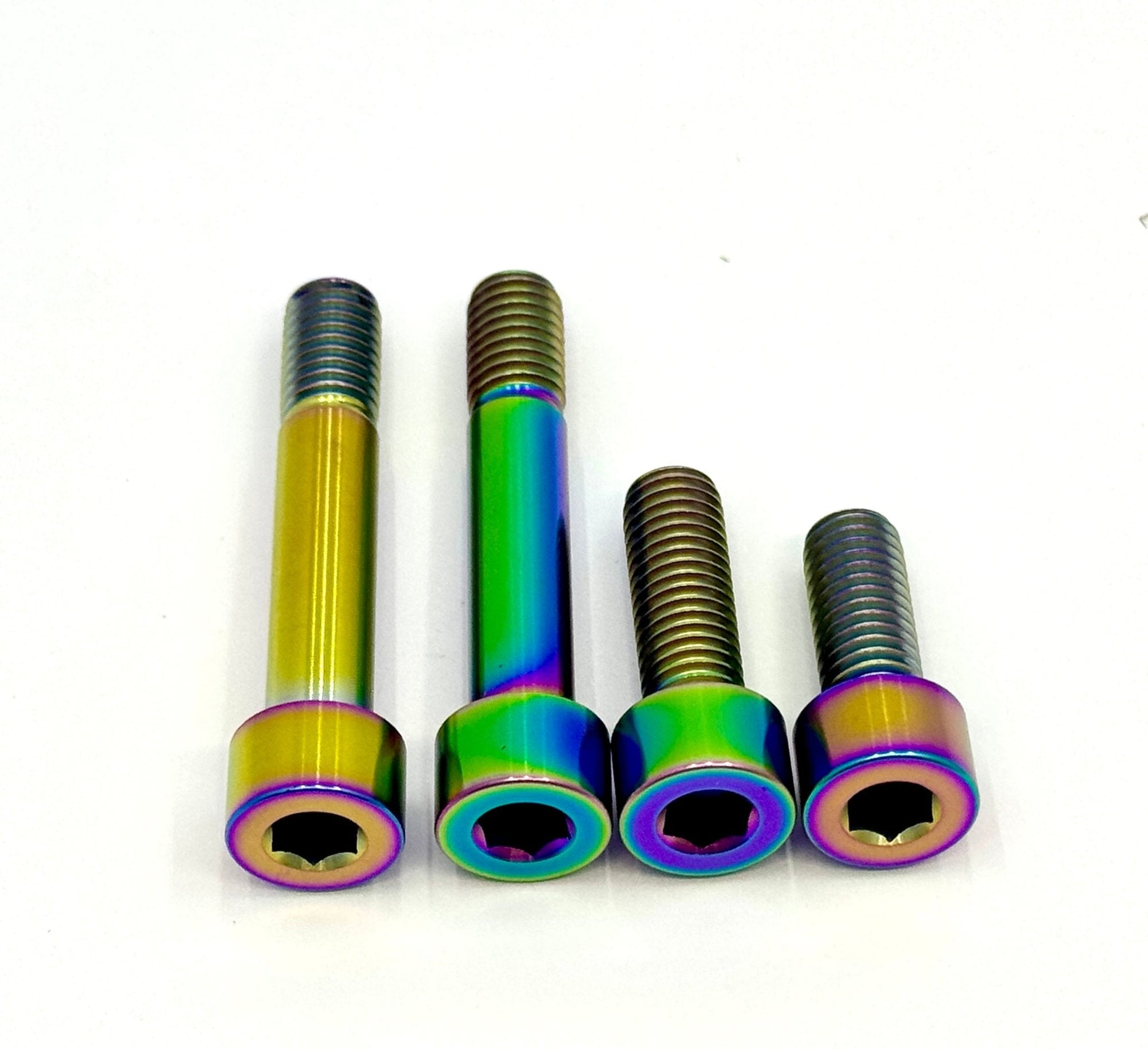 Titanium Motor Bolts - E-Ride Pro (2.0, 3.0, SR) · Titanium Surron, rainbow