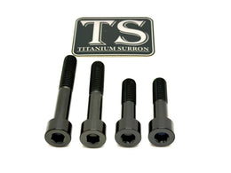 Titanium Motor Bolts - Surron Ultra Bee · Titanium Surron, black