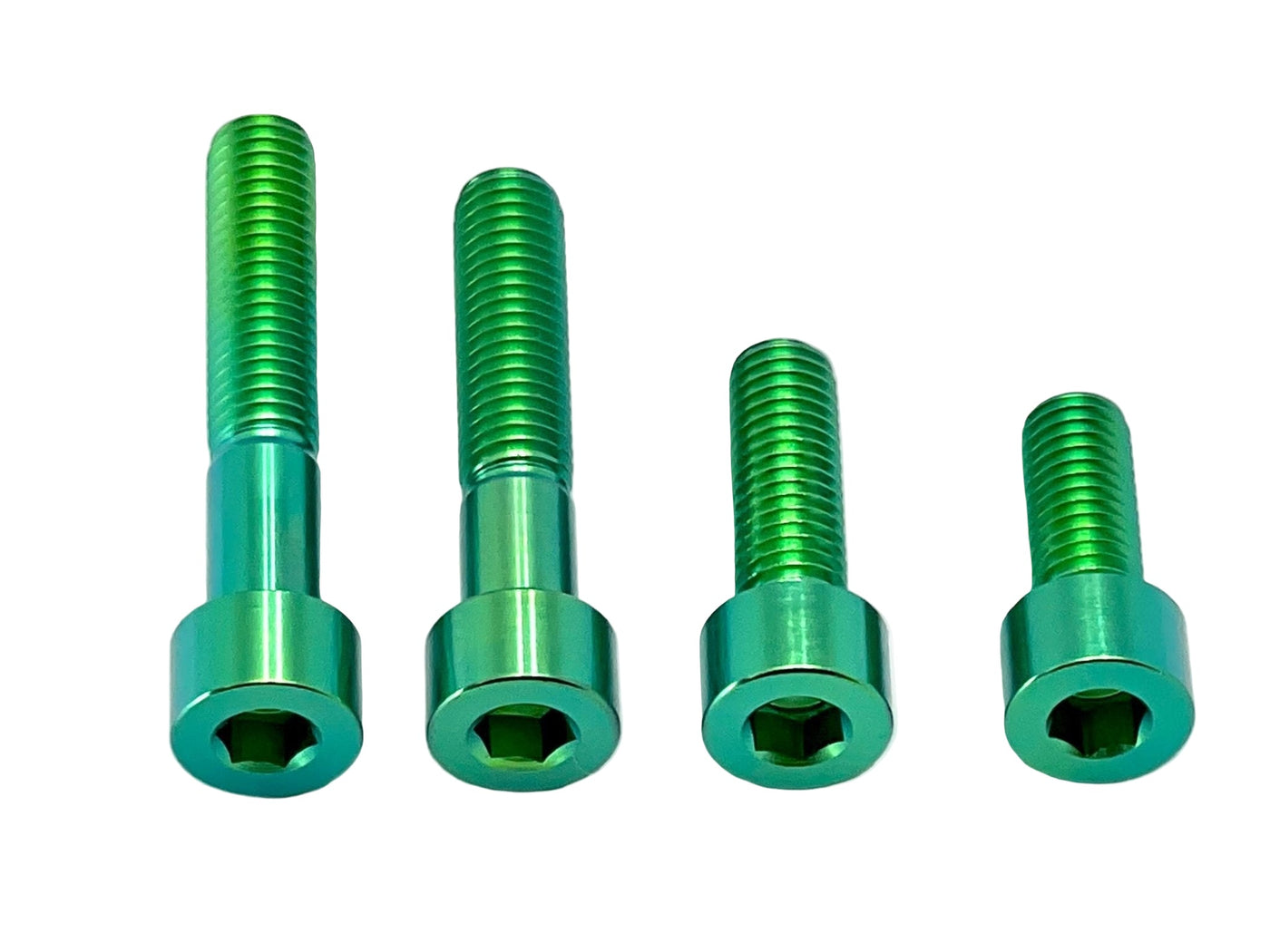 Titanium Motor Bolts - Talaria XXX · Titanium Surron, green