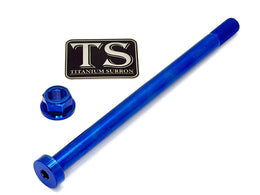 Titanium Rear Axle and Nut - Surron LBX · Titanium Surron, view 10