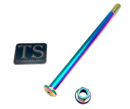 Titanium Rear Axle and Nut - Talaria (Two pcs) · Titanium Surron, view 6
