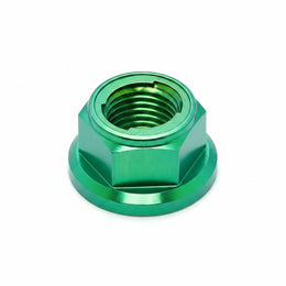 Titanium Rear Axle Nut for E-Ride Pro SS, green