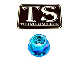 Titanium Rear Axle Nut for E-Ride Pro SS, m12 - fits most e-moto
