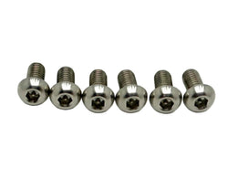 Titanium Rear Rotor Bolts - Most for E-Ride Pro SS, silver (raw)
