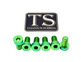 Titanium Sprocket Bolts - E-Moto