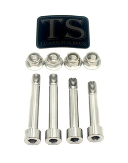 Titanium Rear Linkage Bolt Kit — Surron LBX & Segway · Titanium Surron, view 6