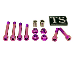 Titanium Rear Linkage Bolt Kit — Surron LBX & Segway · Titanium Surron, view 24