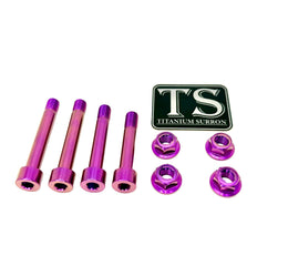 Titanium Rear Linkage Bolt Kit — Surron LBX & Segway · Titanium Surron, view 22
