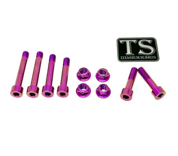 Titanium Rear Linkage Bolt Kit — Surron LBX & Segway · Titanium Surron, view 23