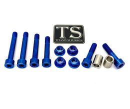 Titanium Rear Linkage Bolt Kit — Surron LBX & Segway · Titanium Surron, view 16