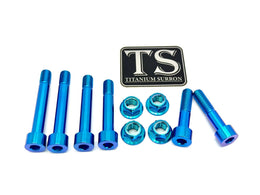 Titanium Rear Linkage Bolt Kit — Surron LBX & Segway