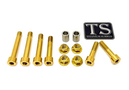 Titanium Rear Linkage Bolt Kit — Surron LBX & Segway · Titanium Surron, view 12