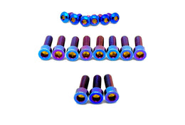 Titanium RFloXa Hawk 31 Pro and Max Fork Bolt Kits (21 pcs) · Titanium Surron, burnt blue
