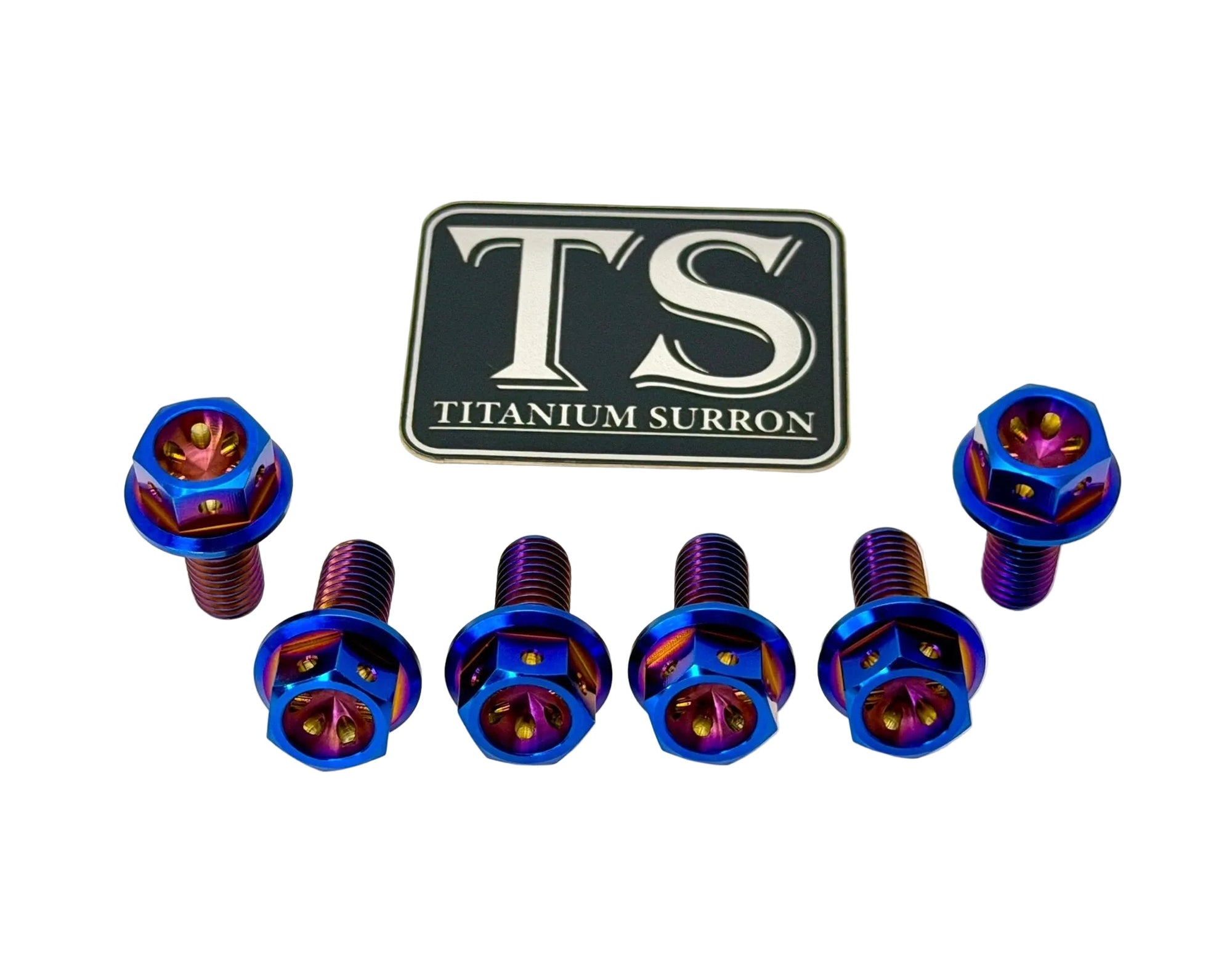 Titanium Sprocket Bolts for E-Ride Pro SS, view 1