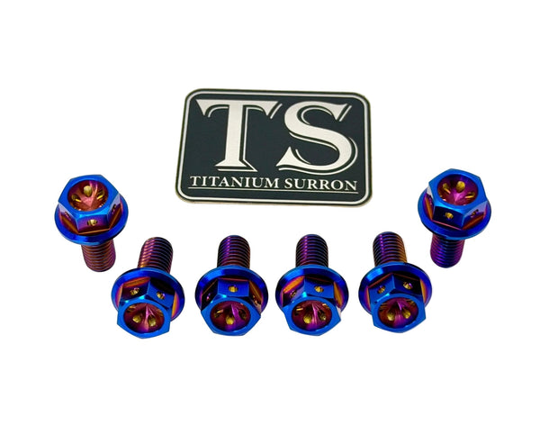 Titanium Sprocket Bolts for E-Ride Pro SS, view 1
