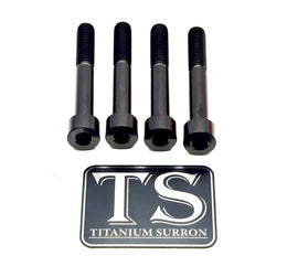 Titanium Stem Bolt Kit Altis Sigma (4 pcs) · Titanium Surron, black