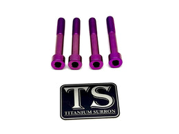 Titanium Stem Bolt Kit Altis Sigma (4 pcs) · Titanium Surron, purple
