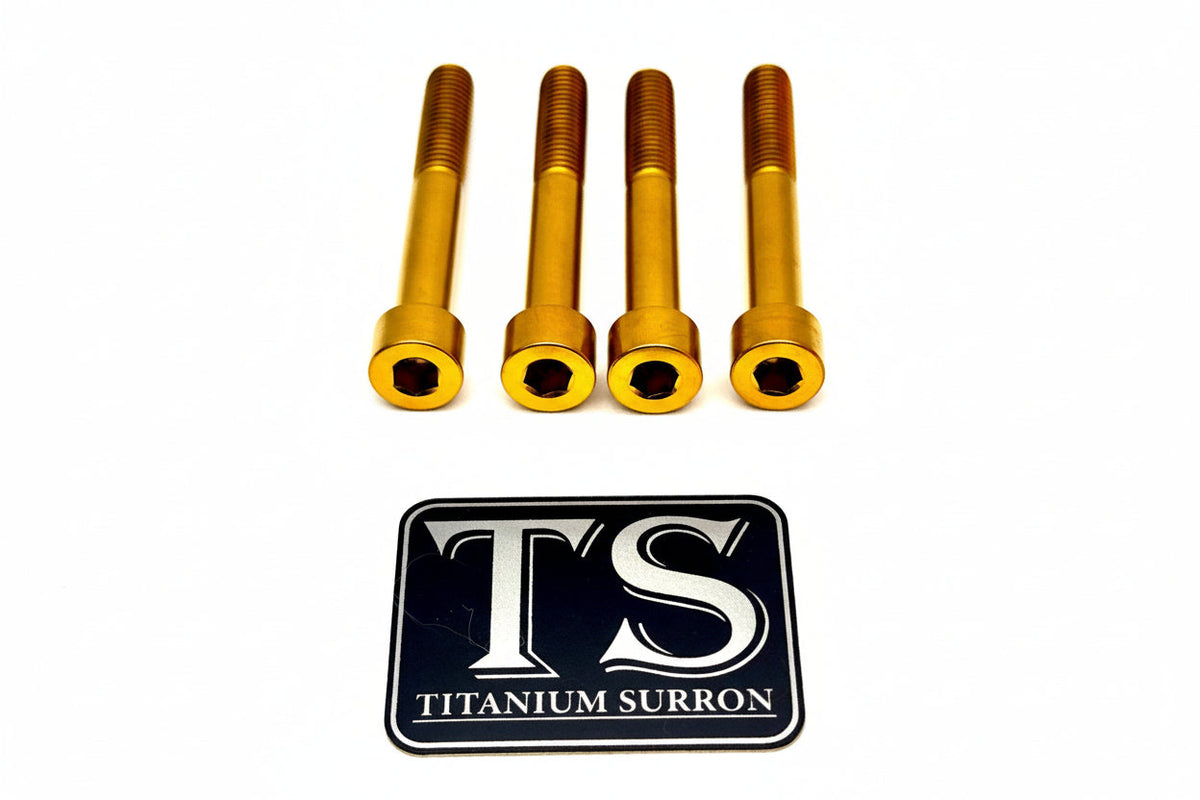 Titanium Stem Bolt Kit Altis Sigma (4 pcs) · Titanium Surron, gold