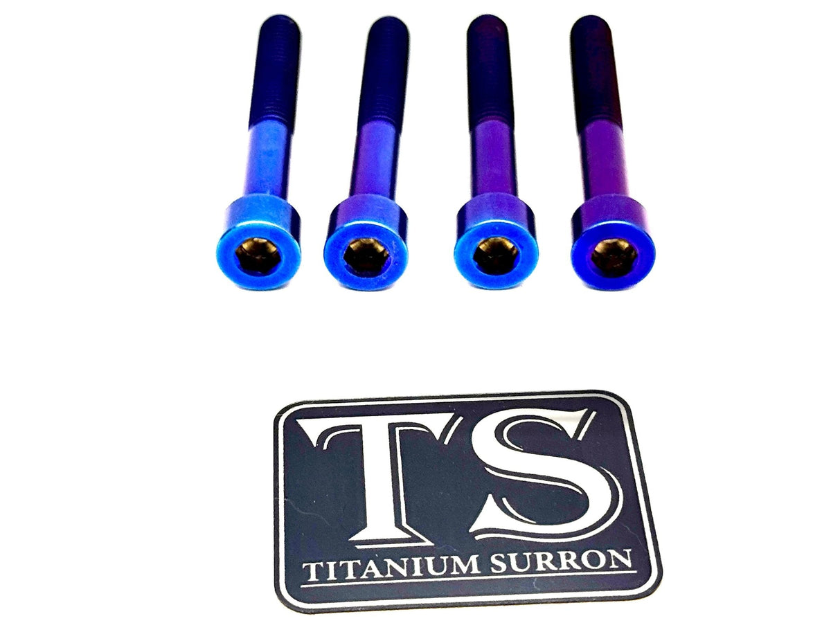 Titanium Stem Bolt Kit Altis Sigma (4 pcs) · Titanium Surron, burnt blue