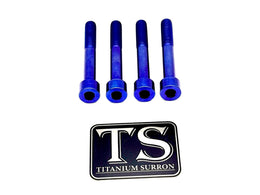 Titanium Stem Bolt Kit Altis Sigma (4 pcs) · Titanium Surron, blue