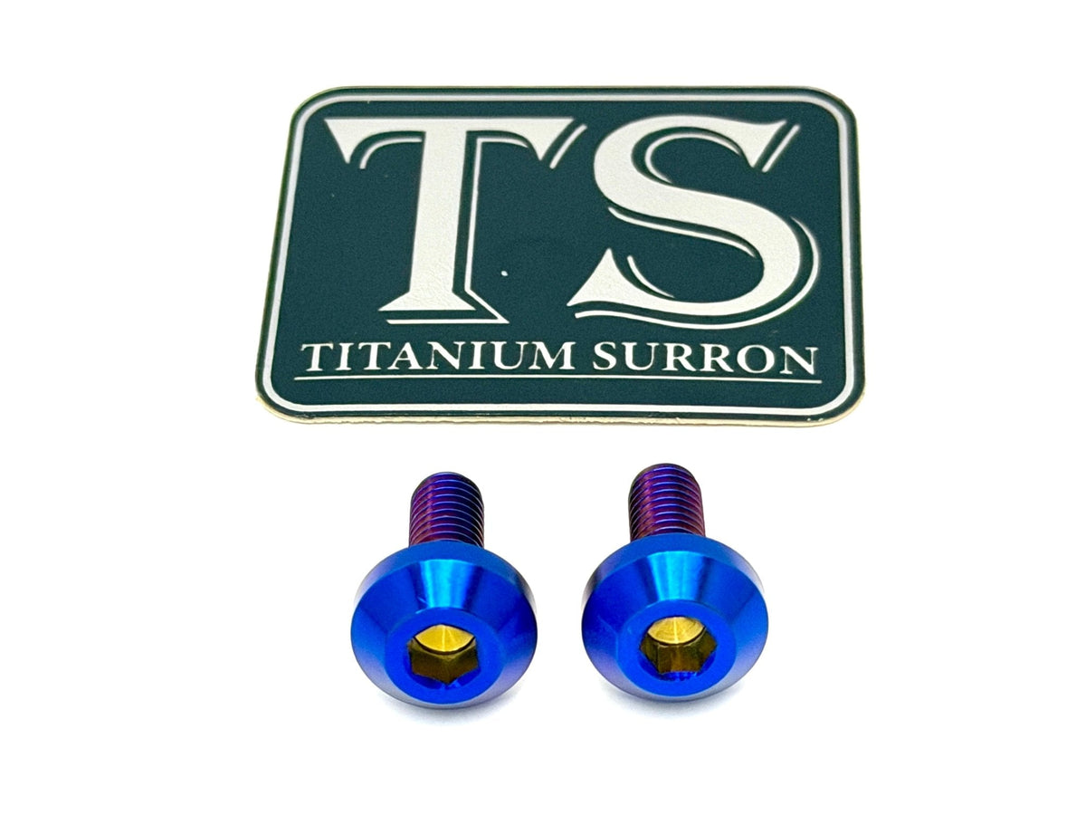 Titanium Surron Ultra Bee Brake Hand Guard Bolts · Titanium Surron, view 13