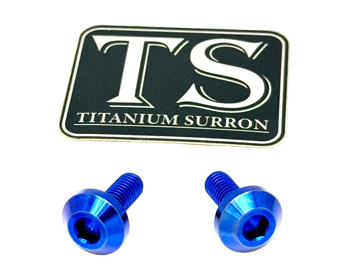 Titanium Surron Ultra Bee Brake Hand Guard Bolts · Titanium Surron, view 11