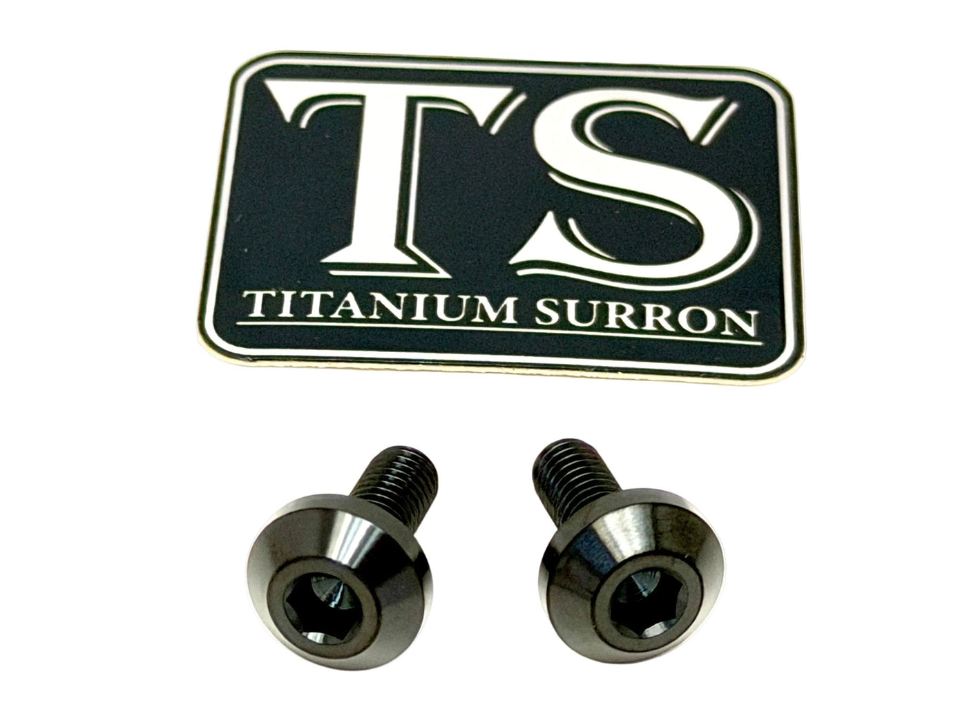 Titanium Surron Ultra Bee Brake Hand Guard Bolts · Titanium Surron, view 9