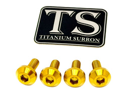 Titanium Surron Ultra Bee Brake Hand Guard Bolts · Titanium Surron, view 8