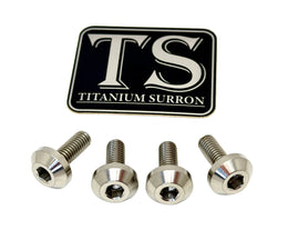 Titanium Surron Ultra Bee Brake Hand Guard Bolts · Titanium Surron, view 16