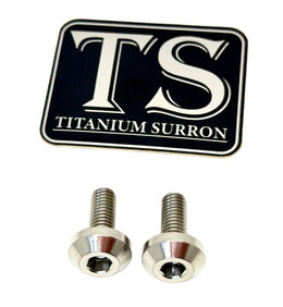 Titanium Surron Ultra Bee Brake Hand Guard Bolts · Titanium Surron, view 15