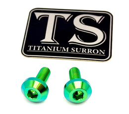 Titanium Surron Ultra Bee Brake Hand Guard Bolts · Titanium Surron, view 17
