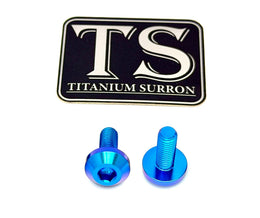 Titanium Surron Ultra Bee Brake Hand Guard Bolts · Titanium Surron, view 2