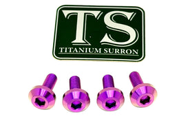 Titanium Surron Ultra Bee Brake Hand Guard Bolts · Titanium Surron, view 6